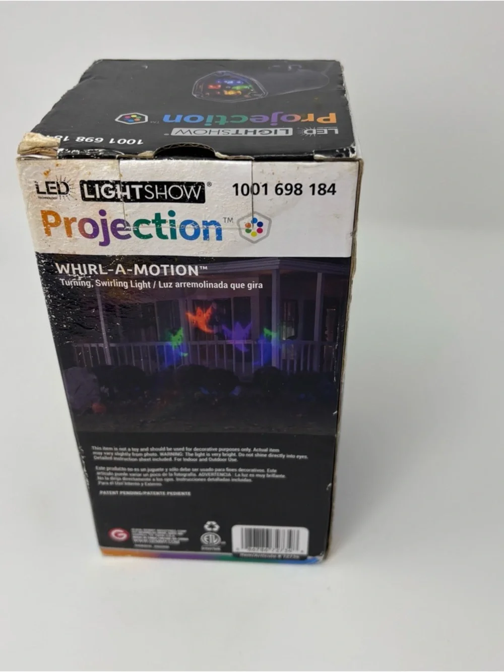 New Gemmy‎ LightShow LED Projection Ghosts Whirl-a-Motion & Strobe Up to 15ft